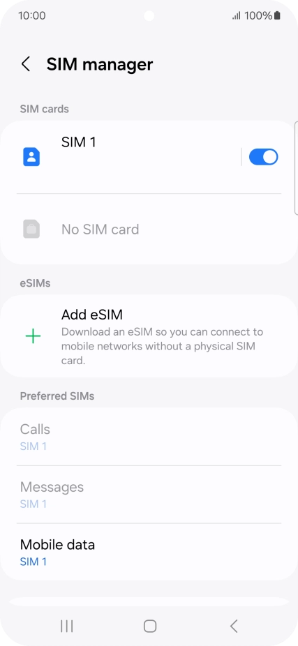 Add eSIM